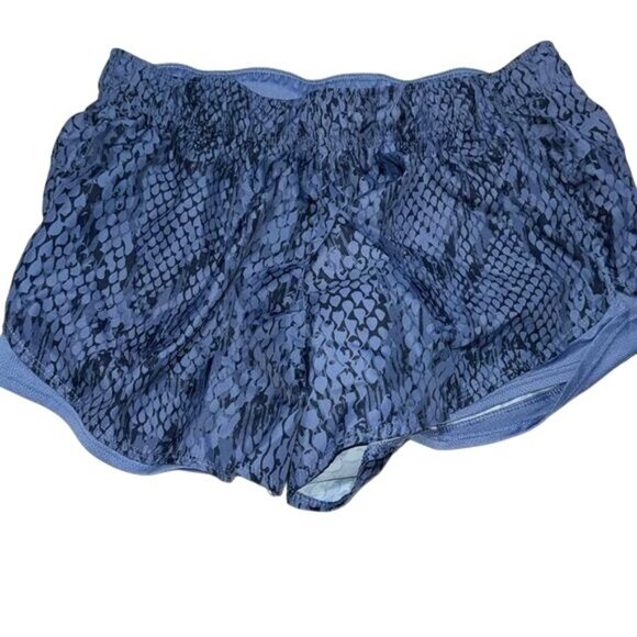 Athletic Works L Blue Snake Print Womens Shorts - Picture 2 of 6